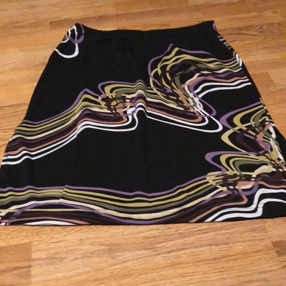 A. Byer Dresses & Skirts - A. Buyer small black with multi colored design